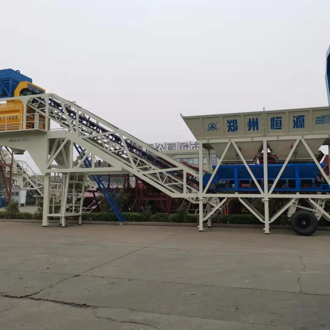 移動式混凝土攪拌站