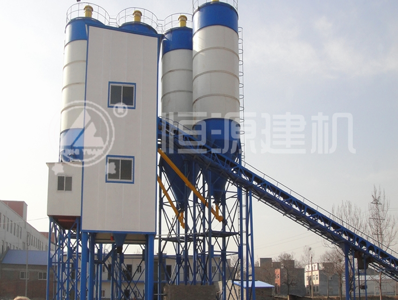 hzs120混凝土攪拌站