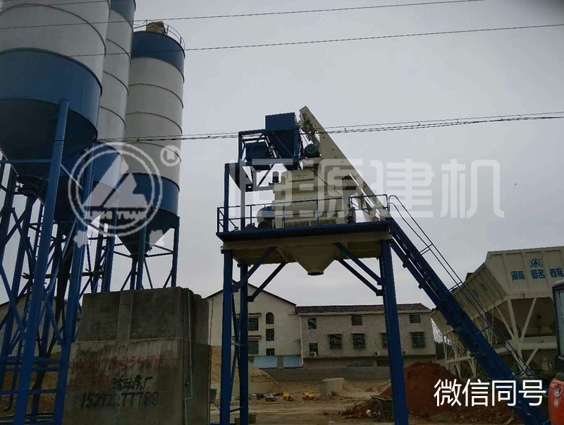 投資50型民用攪拌站多少錢？農(nóng)村小型攪拌站投資多少錢？