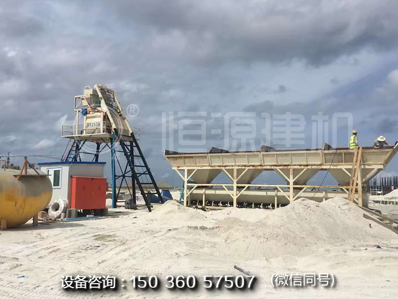 恒源建機混凝土攪拌站憑借其過硬質量、完善服務獲得海外用戶認可與點贊