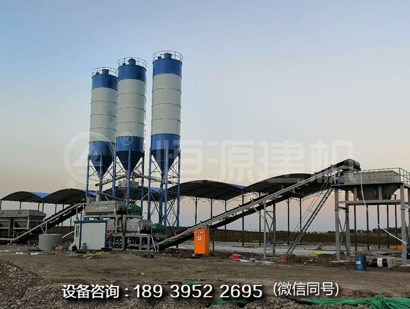 冷拌站,水穩(wěn)雙拌缸二次拌合站,