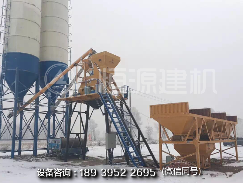 50立方米/小時以上水泥混凝土拌合設備多少錢？都有哪些配置？