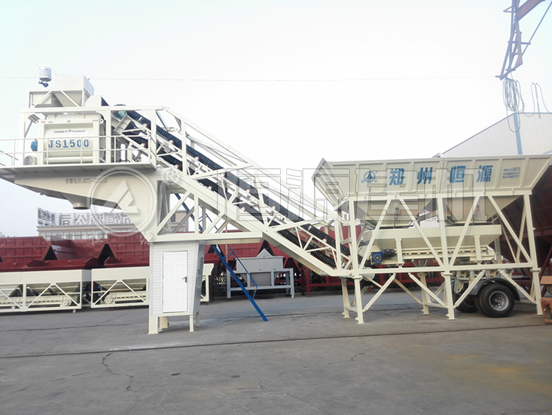 新型移動式攪拌站