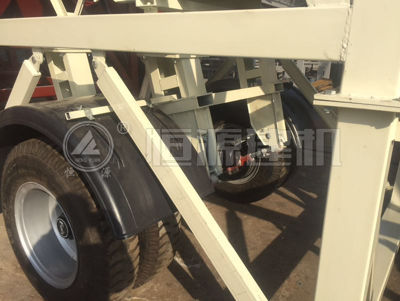 車載小型移動攪拌站底盤