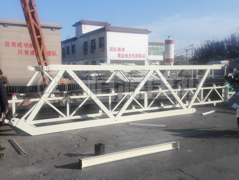 新型小型移動攪拌站皮帶輸送機(jī)