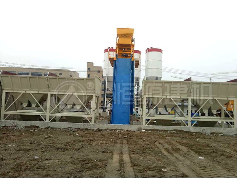 120提升斗攪拌站