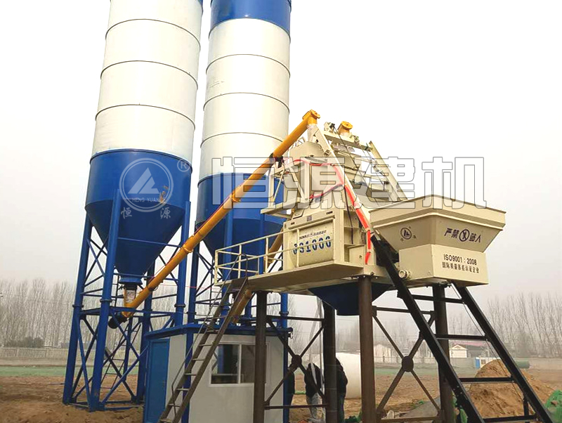 js750混凝土攪拌站多少錢？建一個(gè)js1000攪拌站多少錢？