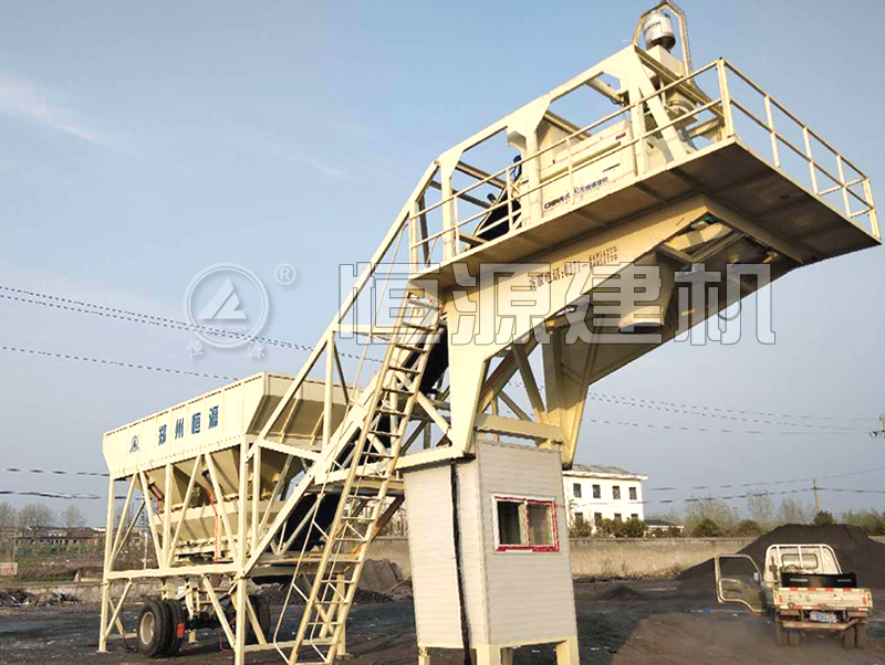 1方移動(dòng)式水泥混凝土攪拌設(shè)備多少錢？移動(dòng)混泥土攪拌站價(jià)格介紹