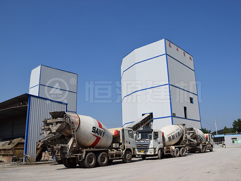 你見過的全封閉環(huán)保型攪拌站是什么樣子？恒源給你答案