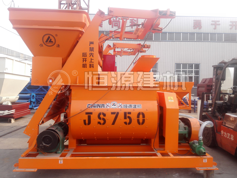 強(qiáng)制式750拌和機(jī)多少錢？js750攪拌站設(shè)備 價(jià)格是多少？