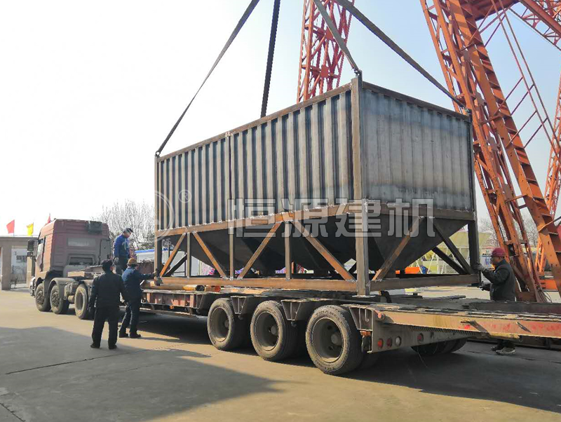 臥式集裝箱式水泥倉(cāng)