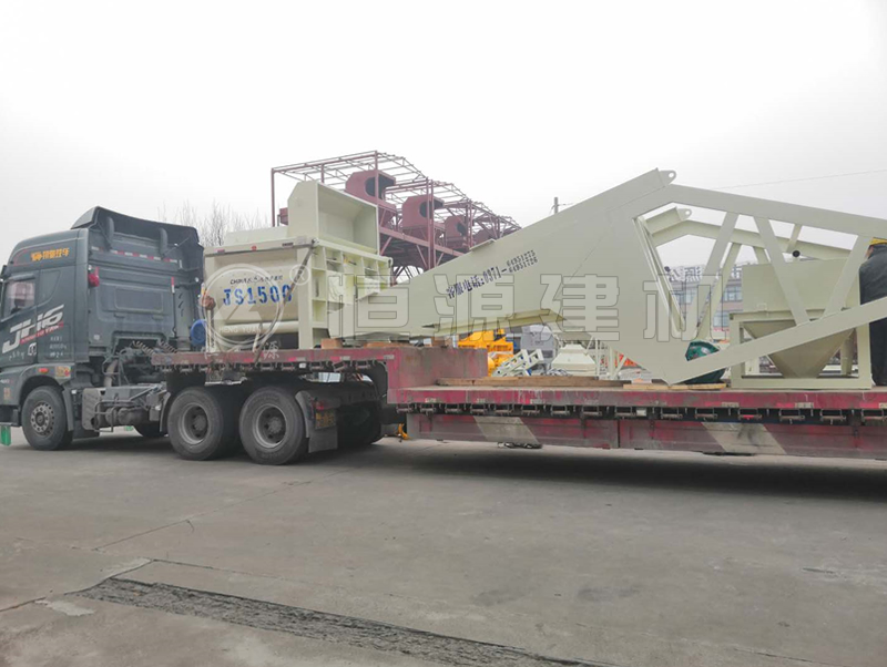 YHZS75型移動式攪拌站