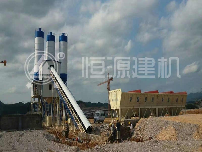 HZS90混凝土攪拌站