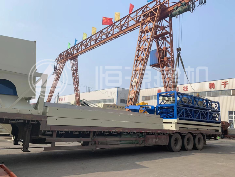 120混凝土攪拌站發(fā)貨現(xiàn)場