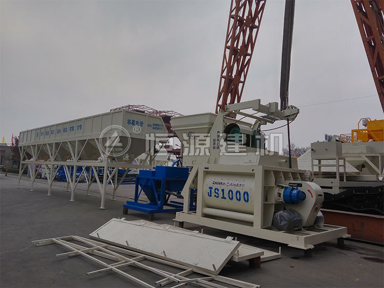 HZS50攪拌站發(fā)貨