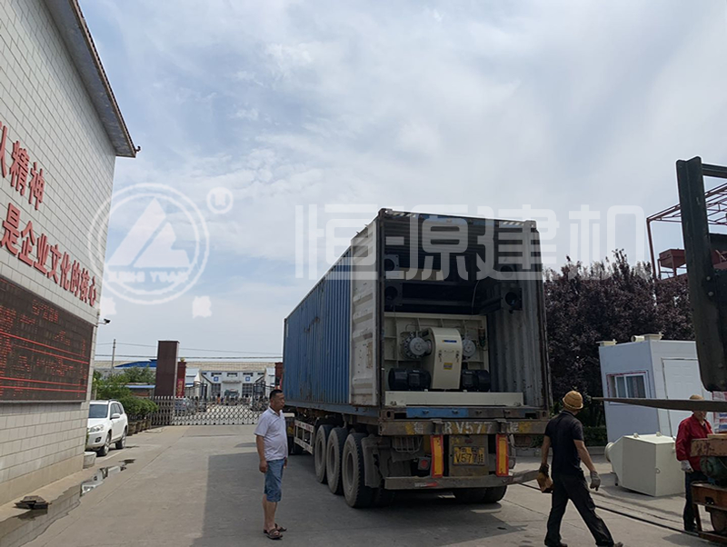 恒源建機混凝土攪拌站生產(chǎn)設備受國際市場青睞