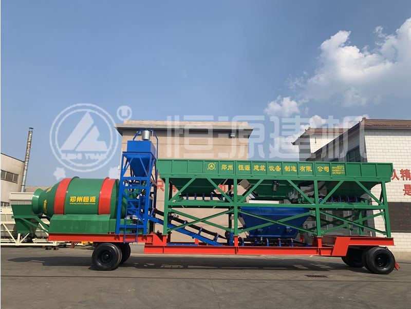 恒源建機(jī)JZM滾筒式移動攪拌站優(yōu)勢多